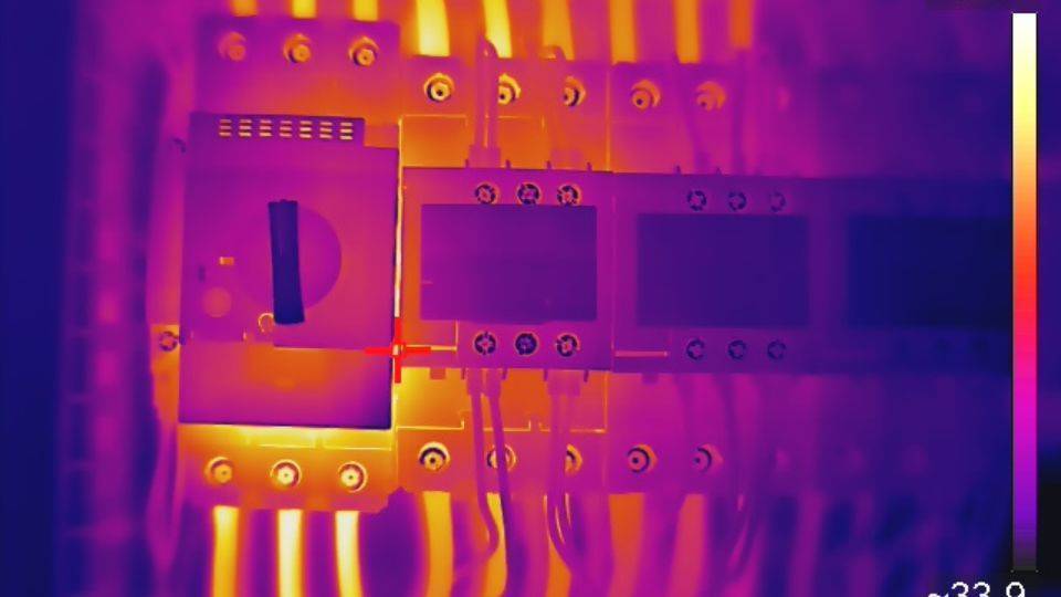 Análisis termográfico a tablero eléctrico