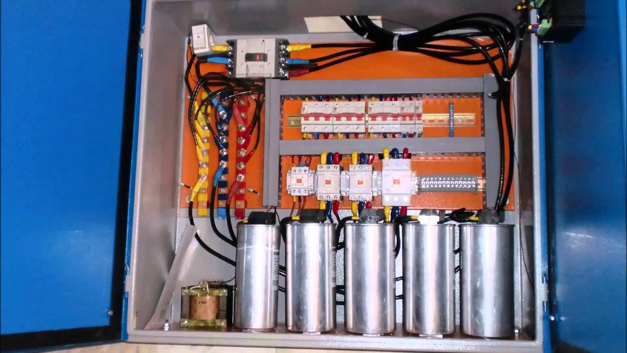 Instalación de banco de condensadores